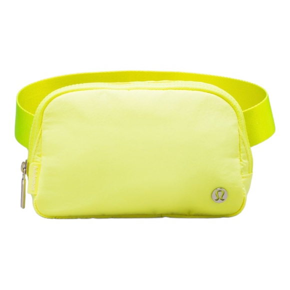 lululemon athletica Handbags - Lululemon Athletic Yellow Everywhere Belt Bag 1L NWT